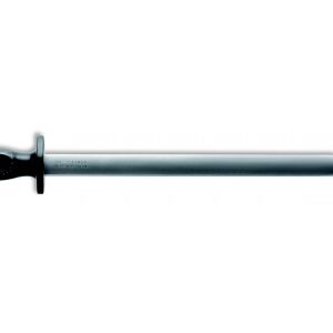 Ocieľka DICK DIAMANT plochá 25 cm - čierno / trblietavá