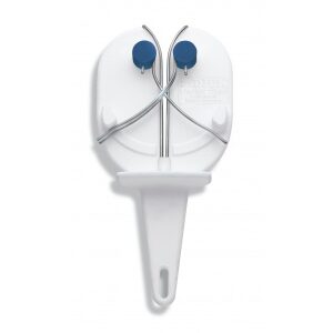 Ostrič/brúska Master Steel polish v bielej farbe