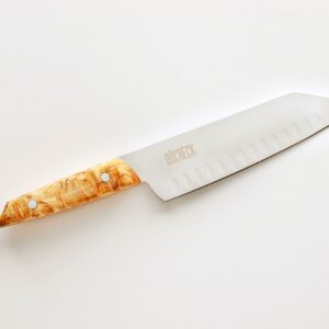 Santoku so špeciálnym výbrusom zo série VIVUM v dĺžke 18 cm - Limitovaná edícia BUCHECK