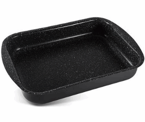 Plech MagicHome Marble Line, 34x24x5,5 cm, na pečenie