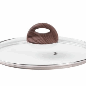 Pokrievka MagicHome Marble Line, sklenená, 24 cmp