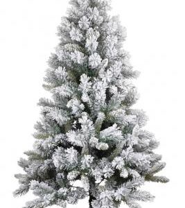 Stromček MagicHome Vianoce Harry, jedľa zasnežená, 150 cm