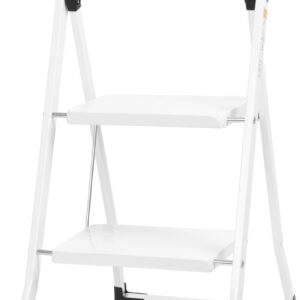 Schodíky LFD105 2 stupienkové, oceľové, EN14183, nosn. 150 kg, 88,5 cm