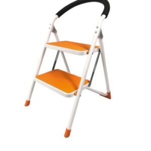 Schodíky WRH2061, 2 stupienkové, nosn. 150 kg, oranžové