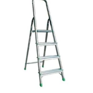 Schodíky ALVE EUROSTYL HOBBY 2914 4 stupienkové, červené, 153 cm, nosn. 125 kg