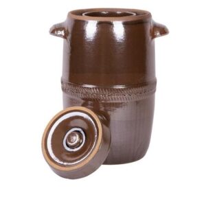 Súdok Ceramic 27 lit, na kapustu, I.trieda, s vrchnákom, 32x49 cm