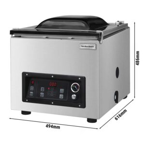 HAMILTON BEACH | PrimaVac™ HVC406 – Komorová vákuová baliaca jednotka – 24 m3/h – 1 kW
