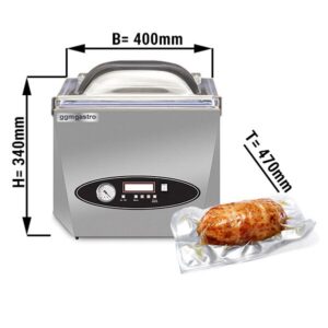 Vákuová tesniaca jednotka komory - 6 m3/h - Manuálna