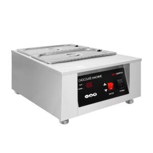 Stroj na roztápanie čokolády - 2 x 4 litre - 1 kW