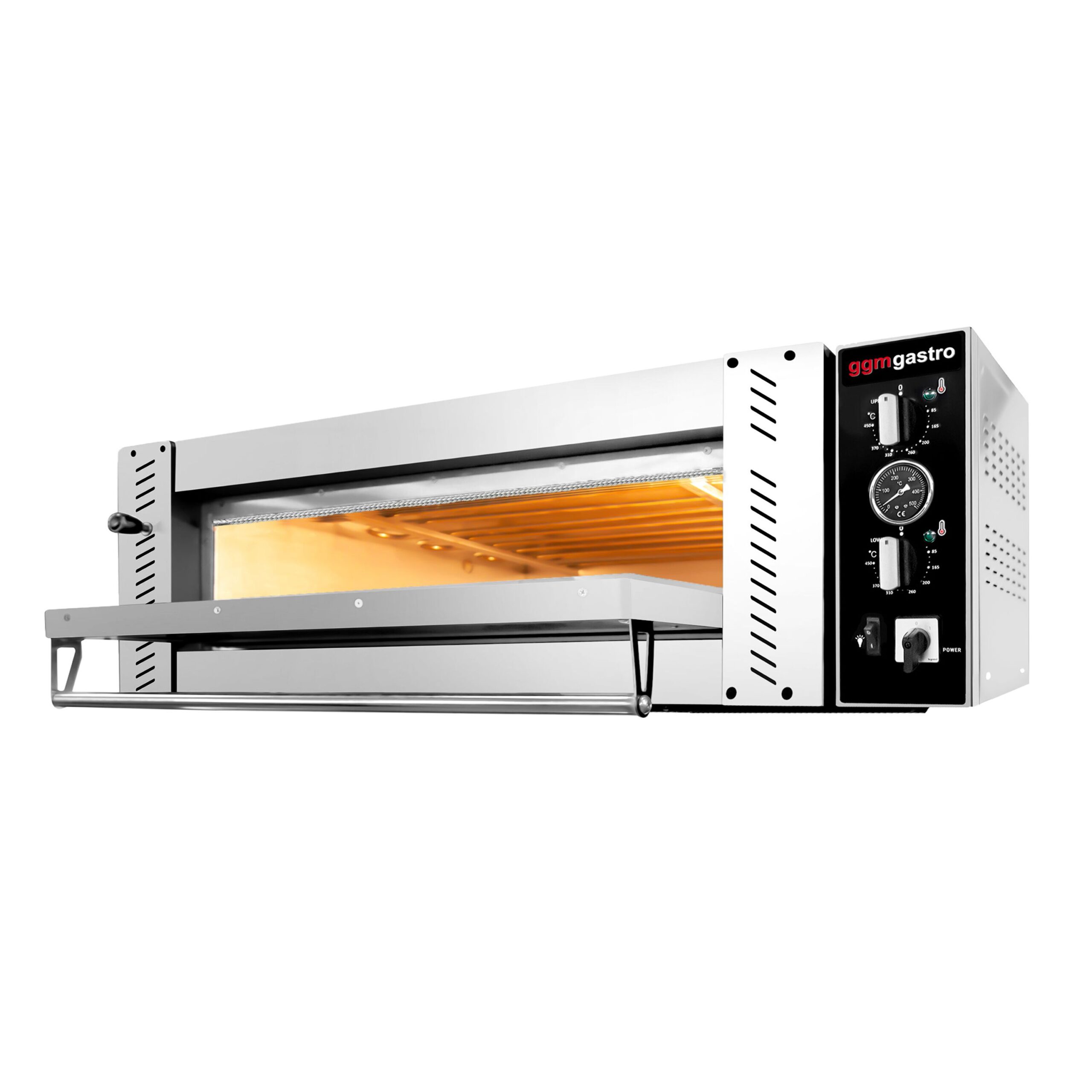 Elektrická pec na pizzu – 4 x 34 cm – Manuálna – vrátane podstavca – Obrázok 3