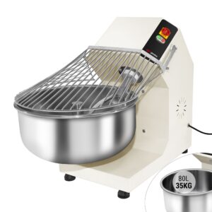 Hnetací stroj na cesto - 80 litrov / 35 kg - s pevnou misou - 400 V