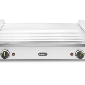 Gril na párky a klobásy XL - 2 zóny, Strieborná, 220-240V/2000W, 732x590x(H)168mm