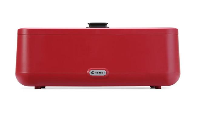 Elektrický ohrievač UNIQ navrhnutý Robertom Bronwasserom, červený, 220-240V/700W, 607x402x(V)245mm 470459 – Obrázok 3