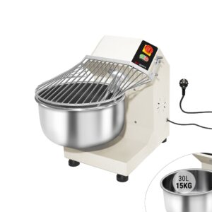 Hnetací stroj na cesto - 30 litrov / 15 kg - s pevnou misou - 400 V