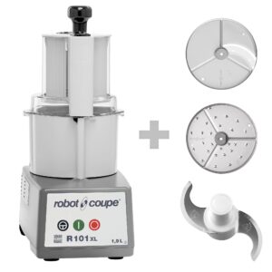 ROBOT COUPE | R 101 XL - Univerzálny kuchynský robot / krájač zeleniny / krájač - 1,9 litra - 450 wattov - 1500 ot./min.
