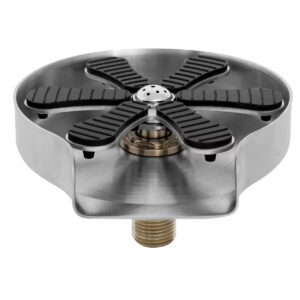 Sklenená sprcha - G3/8" - Strieborná