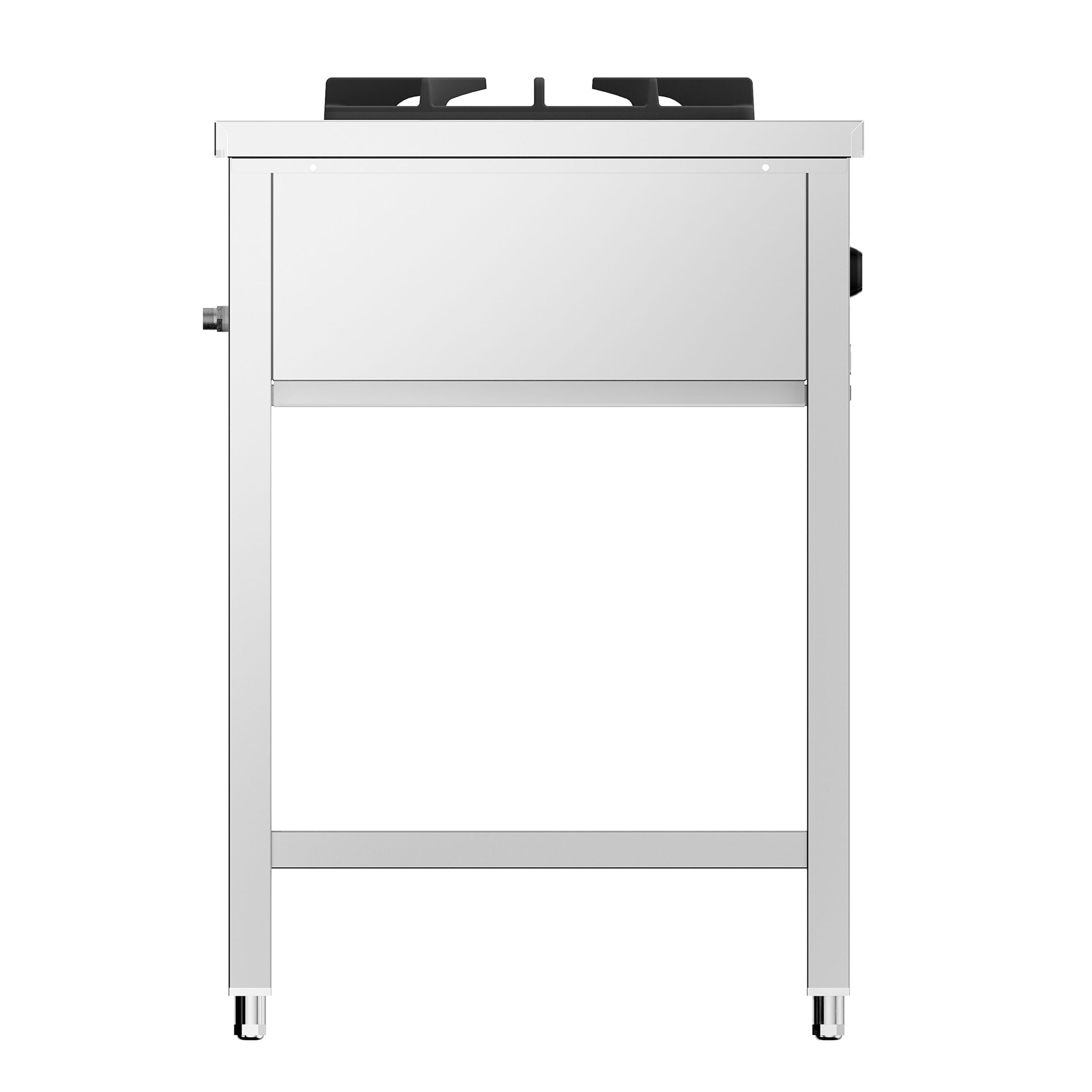 Plynový sporák - 34 kW - 4 hořáky - otevřený s podstavcem a odkapávací zásuvkou – Obrázok 3
