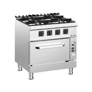 Plynový sporák - 32 kW - 4 horáky - vr. plynové rúry statické - 6 kW
