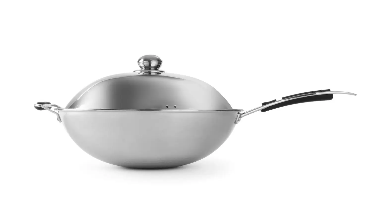 Indukčná panvica Wok, HENDI, Profi Line, 360x(H)180mm