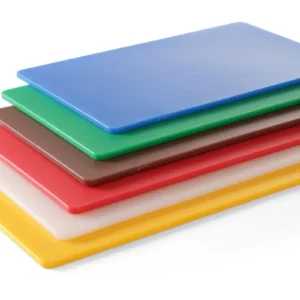 Dosky na krájanie HACCP Gastronorm 1/1 – súprava 6 farieb, HENDI, 6 ks, 530x325mm