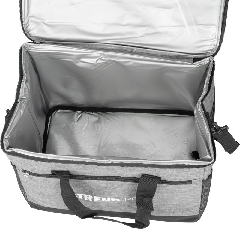 Termotaška Strend Pro, 30L, sivá, chladiaca, skladacia, kempingová, 27x40x31 cm – Obrázok 5