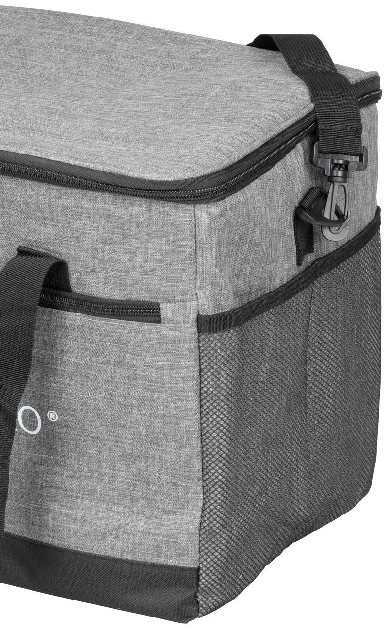 Termotaška Strend Pro, 30L, sivá, chladiaca, skladacia, kempingová, 27x40x31 cm – Obrázok 4