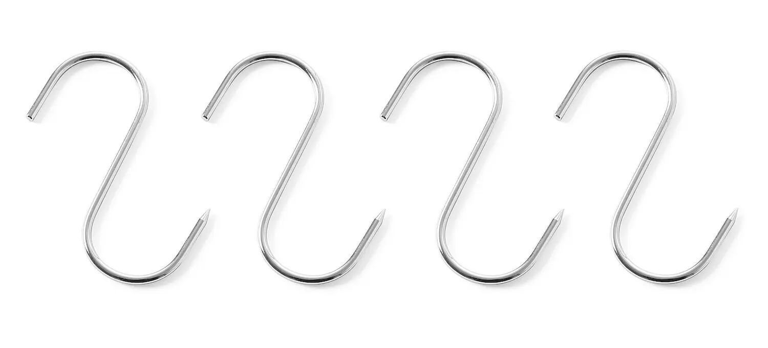 Mäsiarske háky, HENDI, 4 ks, 150x6mm