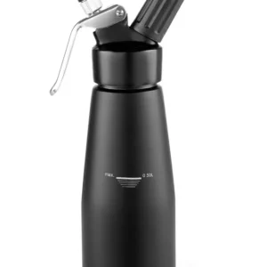 Fľaša na šľahačku , HENDI, Kitchen Line, 0,5L, Čierna, 80x(H)260mm
