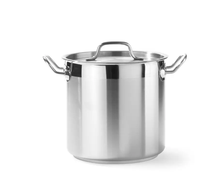 Vysoký hrniec – s pokrievkou, HENDI, Profi Line, 5,9L, 200x(H)190mm