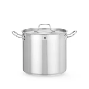 Vysoký hrniec – s pokrievkou, HENDI, Profi Line, 9,8L, 240x(H)220mm