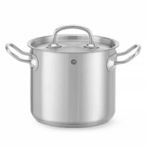 Vysoký hrniec – s pokrievkou, HENDI, Kitchen Line, 32L, 360x(H)320mm