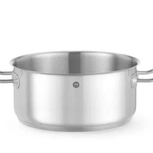 Nízky hrniec na varenie - bez veka, HENDI, Kitchen Line, 4,9L, 240x(H)110mm