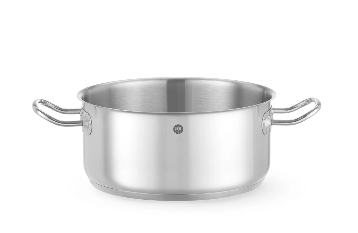 Nízky hrniec na varenie - bez veka, HENDI, Kitchen Line, 4,9L, 240x(H)110mm