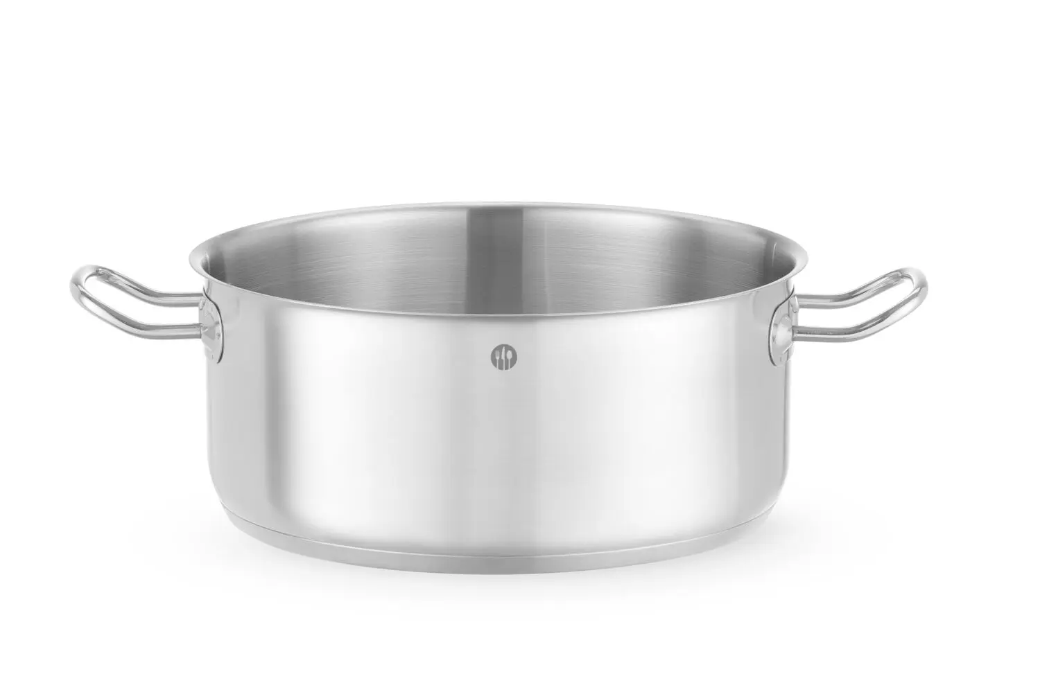 Nízky hrniec na varenie - bez veka, HENDI, Kitchen Line, 7,3L, 280x(H)120mm