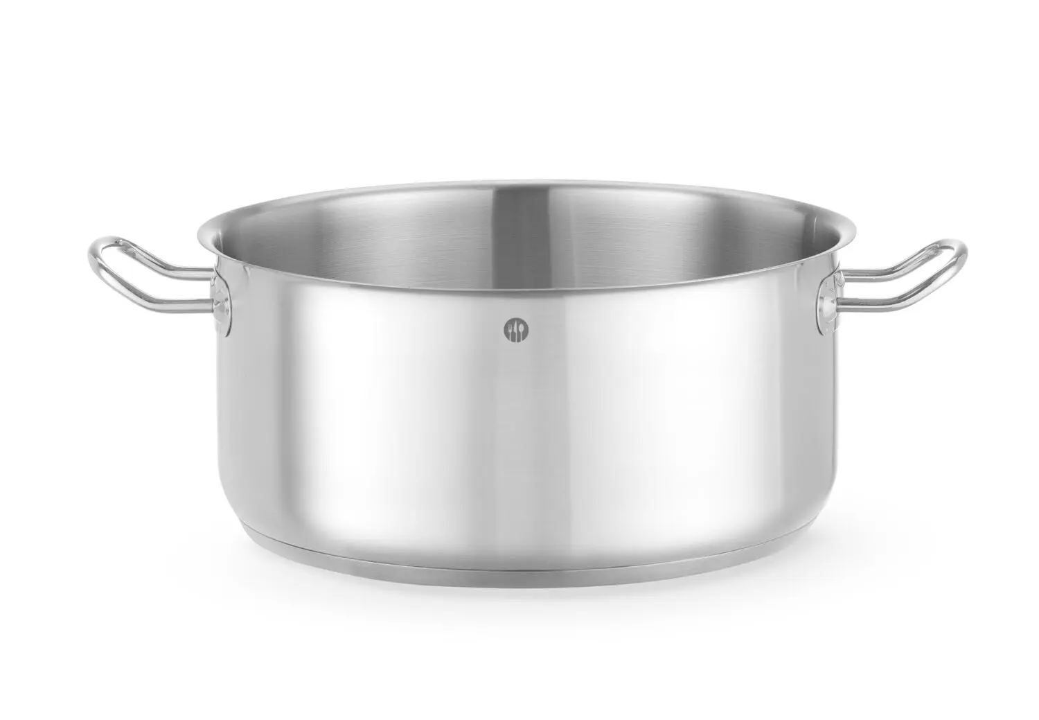 Nízky hrniec na varenie - bez veka, HENDI, Kitchen Line, 12L, 320x(H)150mm