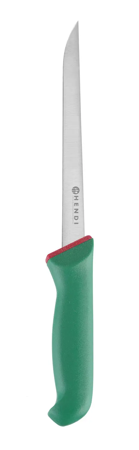 Nôž na filetovanie rýb – pružný, HENDI, Zelená, (L)330mm