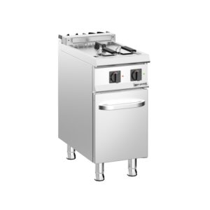 Elektrická fritéza - 18 litrov - 14 kW - vrátane základnej jednotky s 1 dvierkami