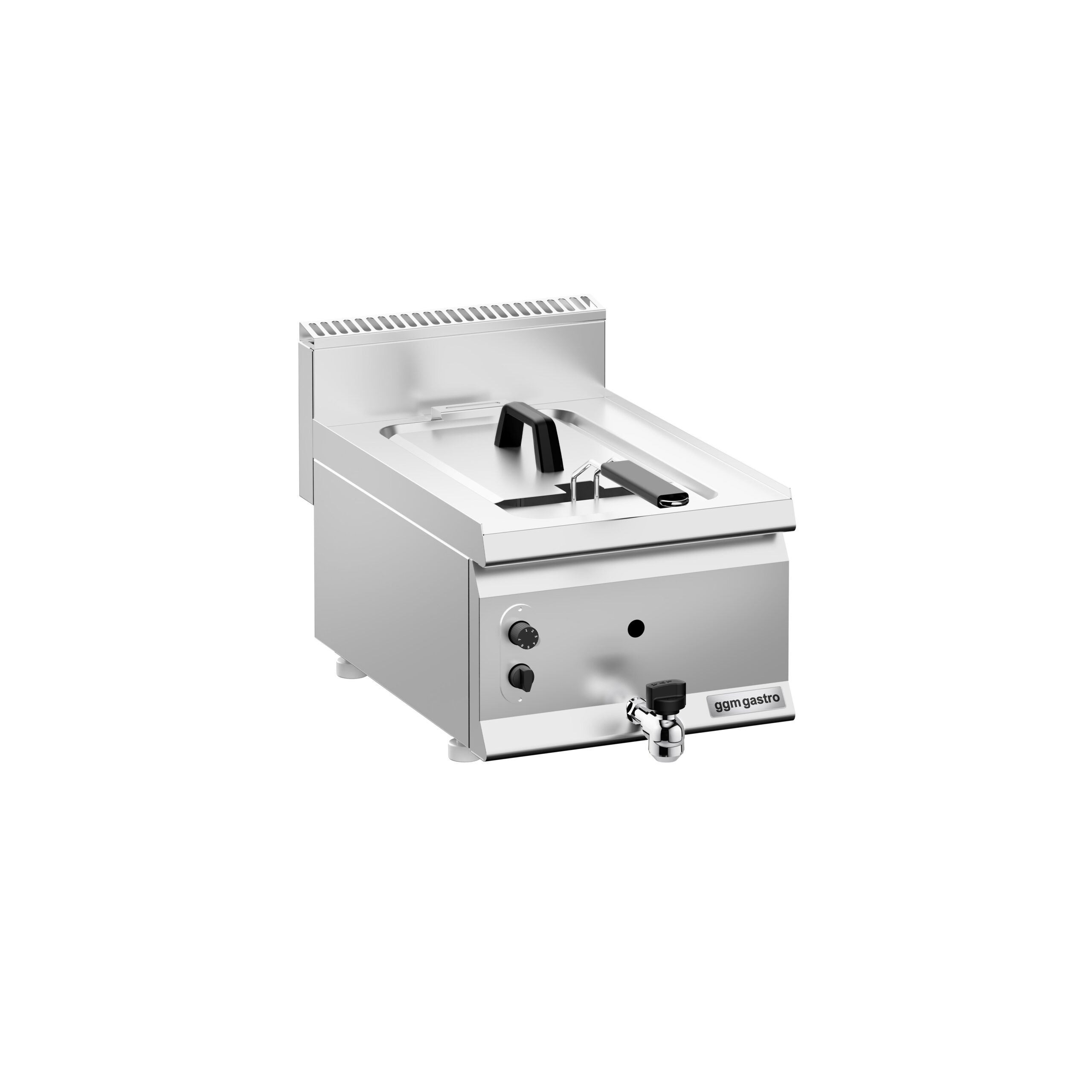 Plynová fritéza - 8 litrov - 6 kW - s vypúšťacím ventilom
