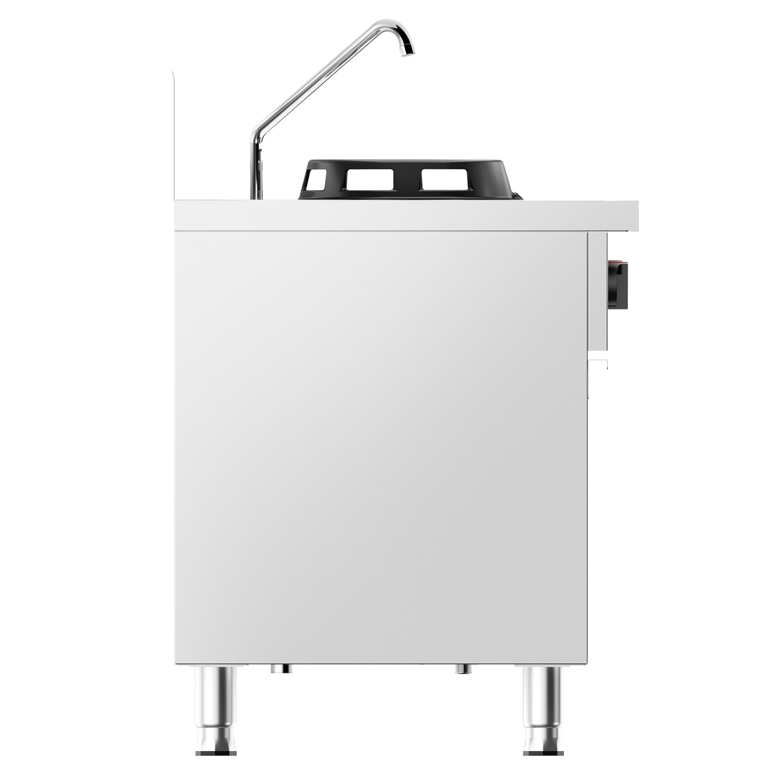 Plynová wok varná doska – 45 kW – 3 horáky – vrátane 2 kohútikov – Obrázok 2