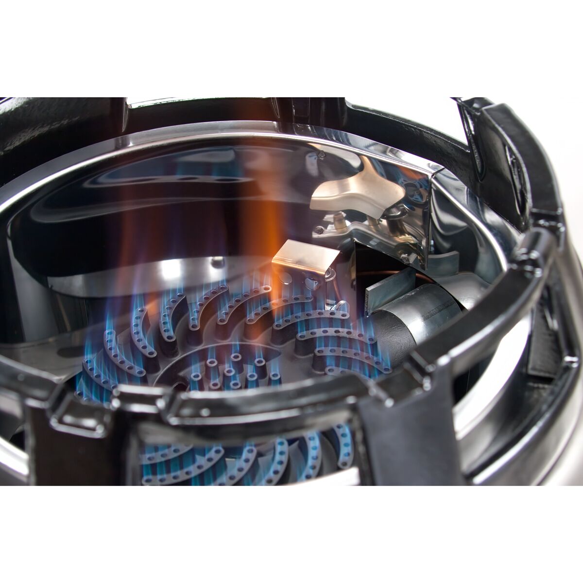 Plynová wok varná doska - 42 kW - 3 horáky - vrátane 1 kohútika – Obrázok 2