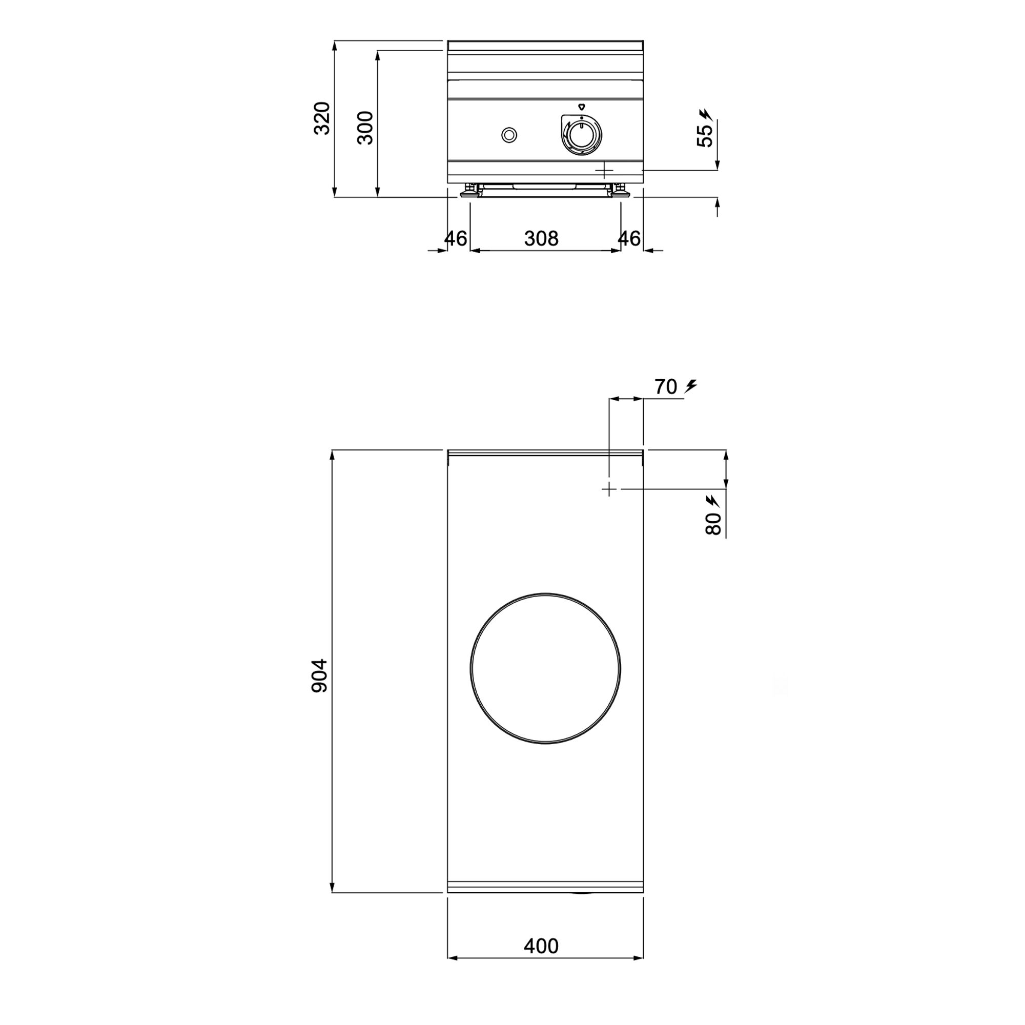 Indukčný wok – 5 kW – Obrázok 3