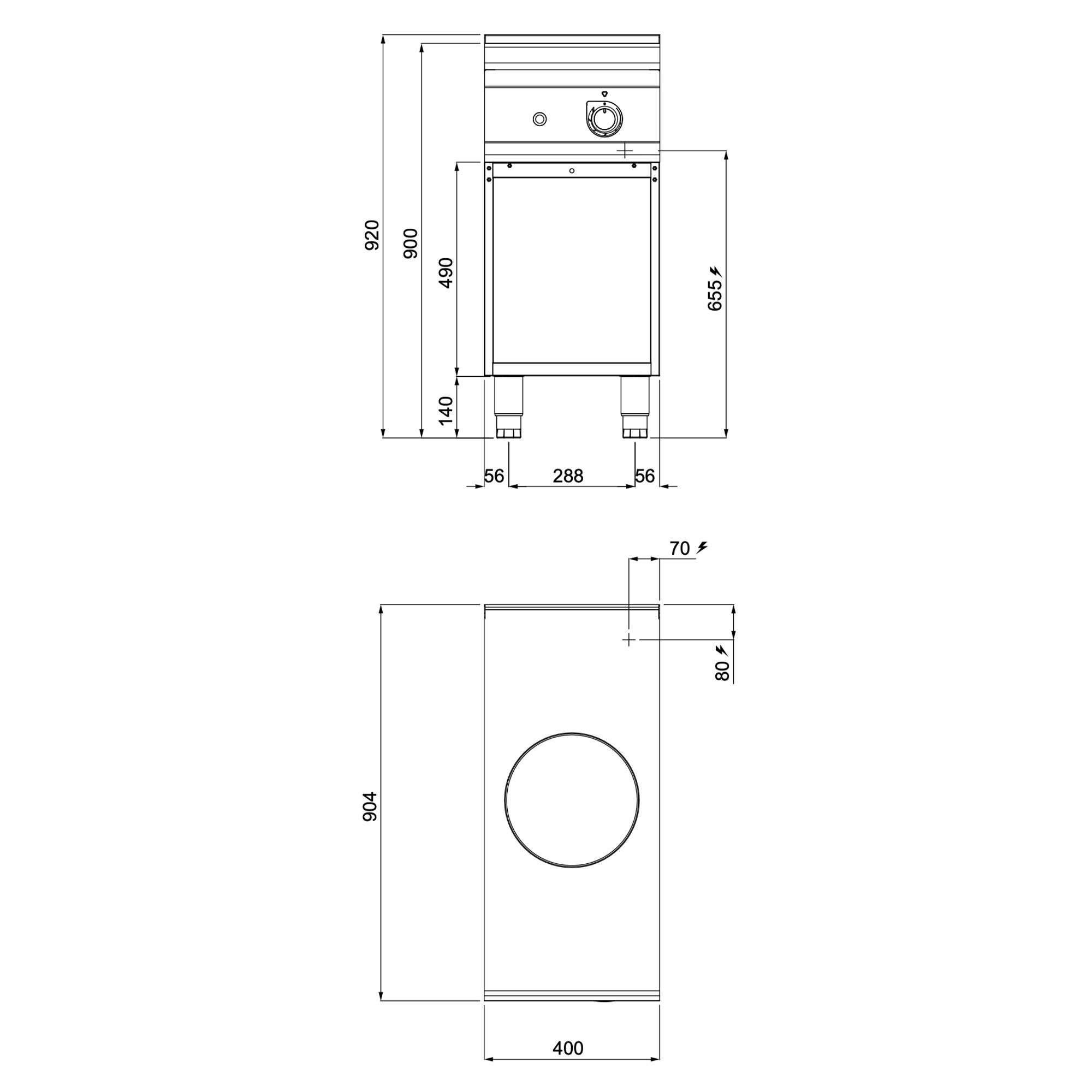 Indukčný wok – 5 kW – Obrázok 3
