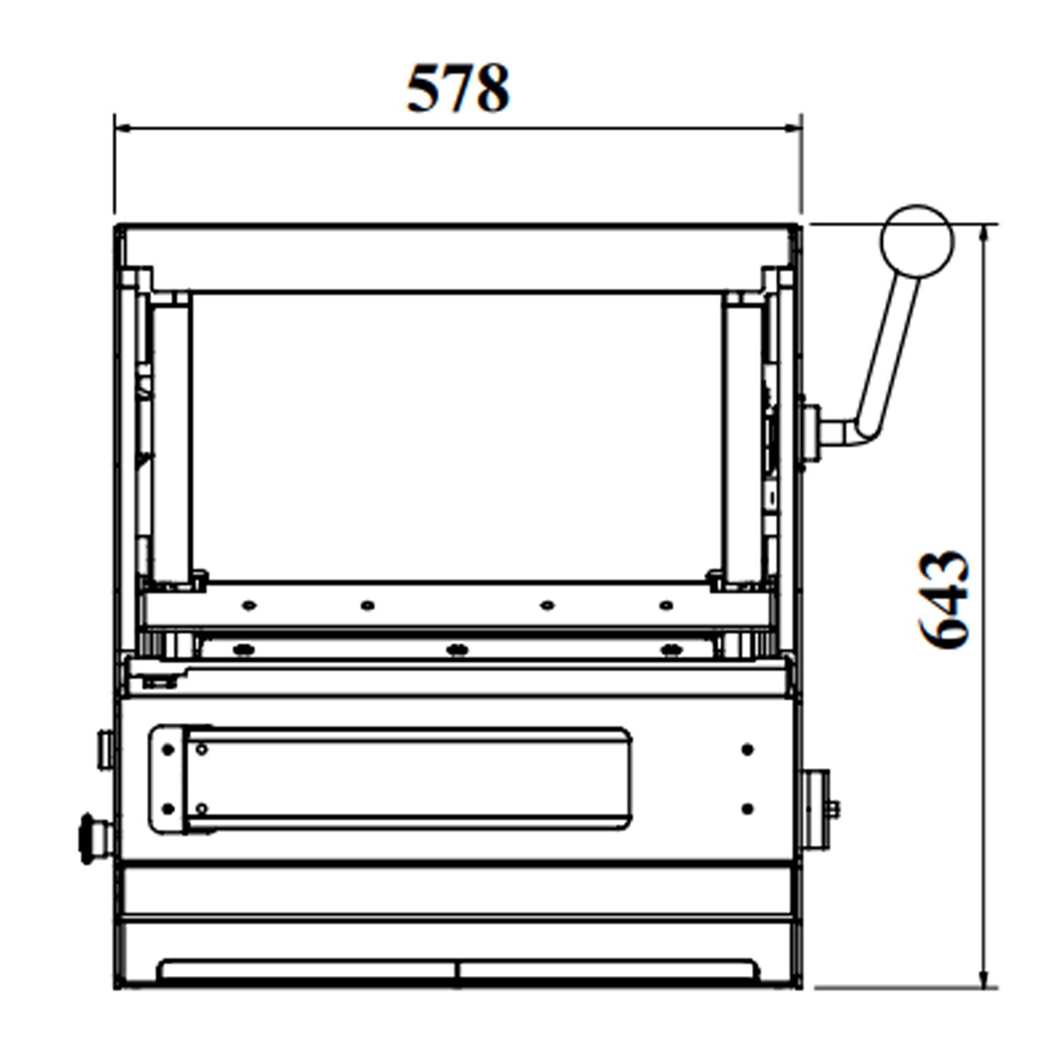 Stolový krájač chleba -13 mm - 370 wattov – Obrázok 5