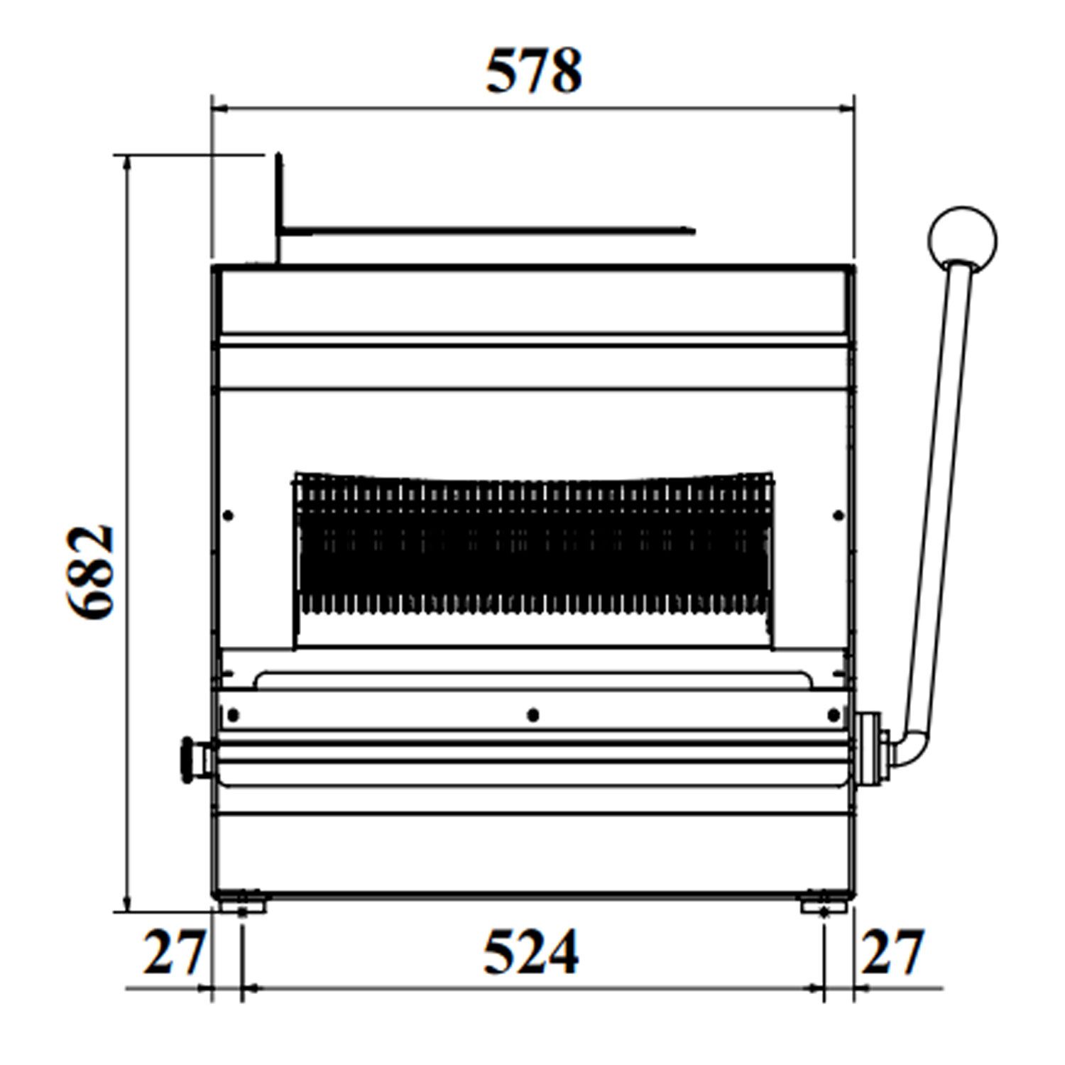 Stolový krájač chleba -13 mm - 370 wattov – Obrázok 4