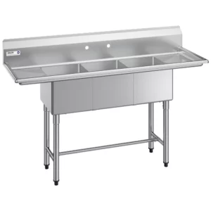 Trojdrez s ochranou proti striekajúcej vode s 2 odkvapkávačmi  1678 x 558 x 1097 mm