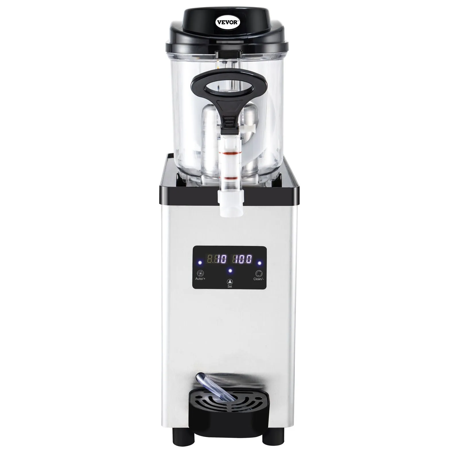 Stroj na ľadovú drť 6-litrový výrobník ľadu 300 W 220 V, nerezový výrobník mrazených nápojov Margarita Smoothie, výrobník ľadu pre supermarkety, kaviarne, reštaurácie, bary – Obrázok 3