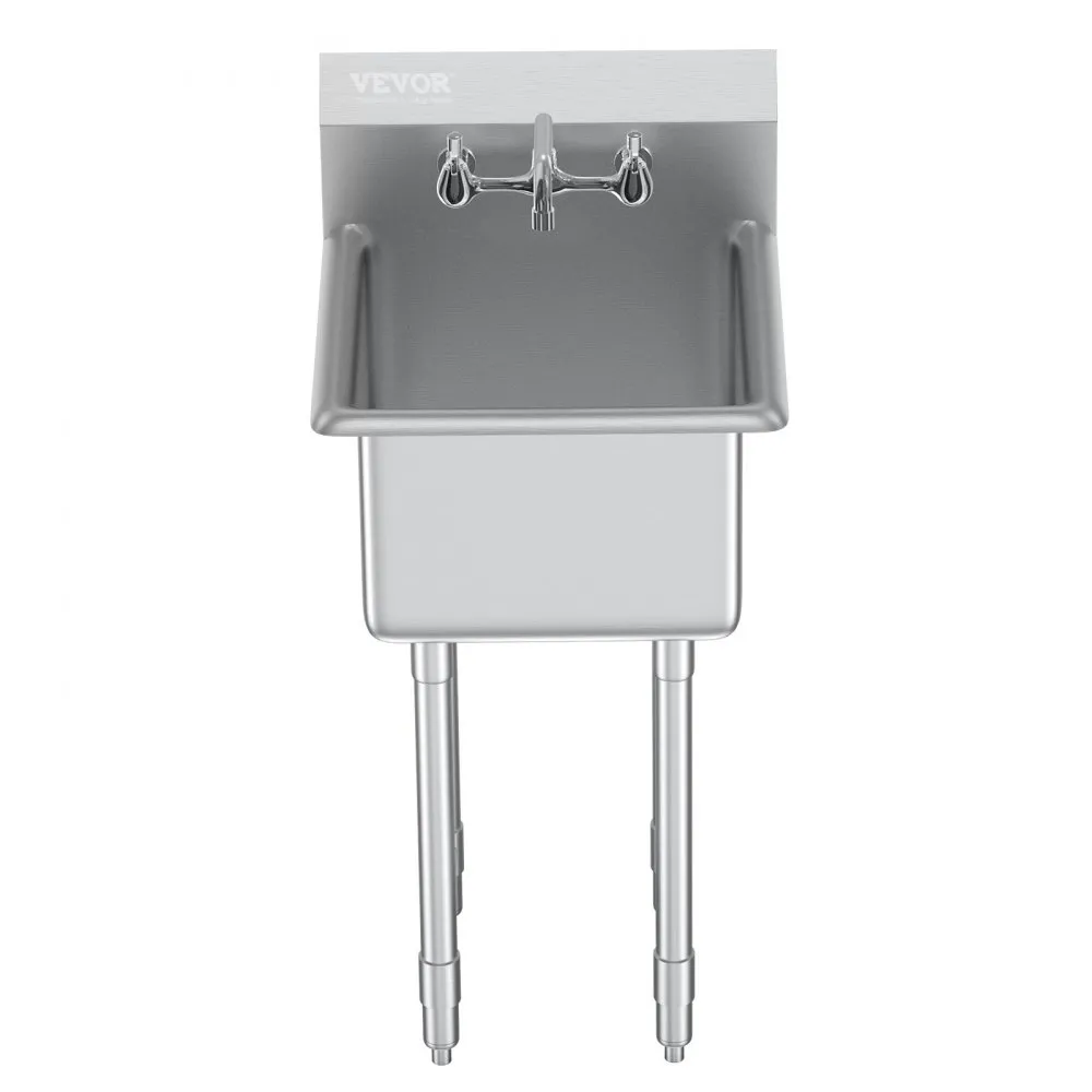 Nerezový drez 457 x 381 x 1041 mm + batéria - Jednodrez – Obrázok 5