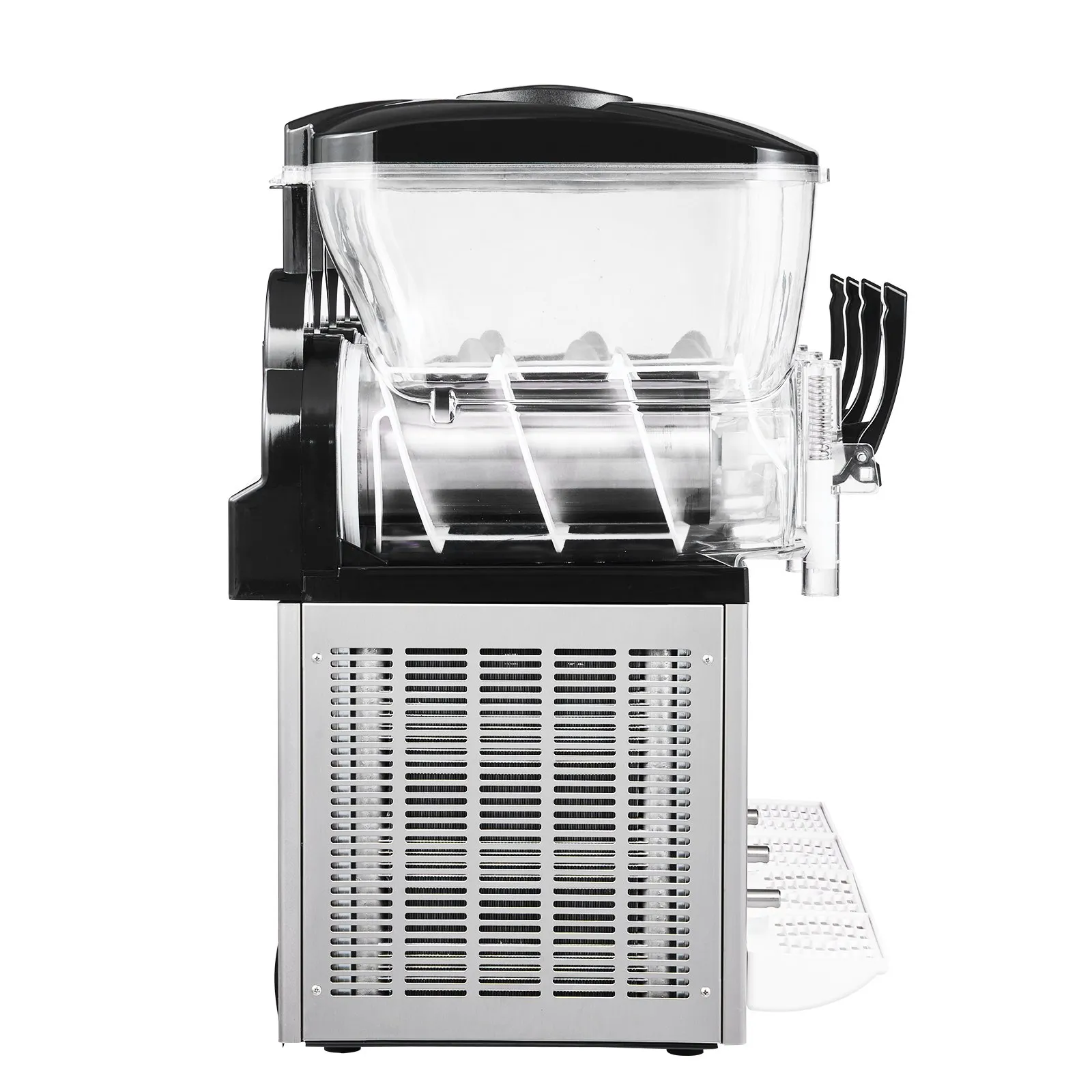 Stroj na ľadovú drť 4 x 12 l, 1650 W Elektrický výrobník margarity so samočistiacou funkciou, Vhodný na mrazené margarity, frappé, mliečne kokteily, šejky – Obrázok 2