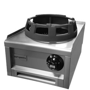 Plynový wok varič – 12 kW – 1 horák – Ø 285 mm