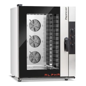 Elektrický konvektomat Alpha 12 GN 1/1, manuálne ovládanie, 15,8 kW, 400 V | PROFICHEF PCA311012
